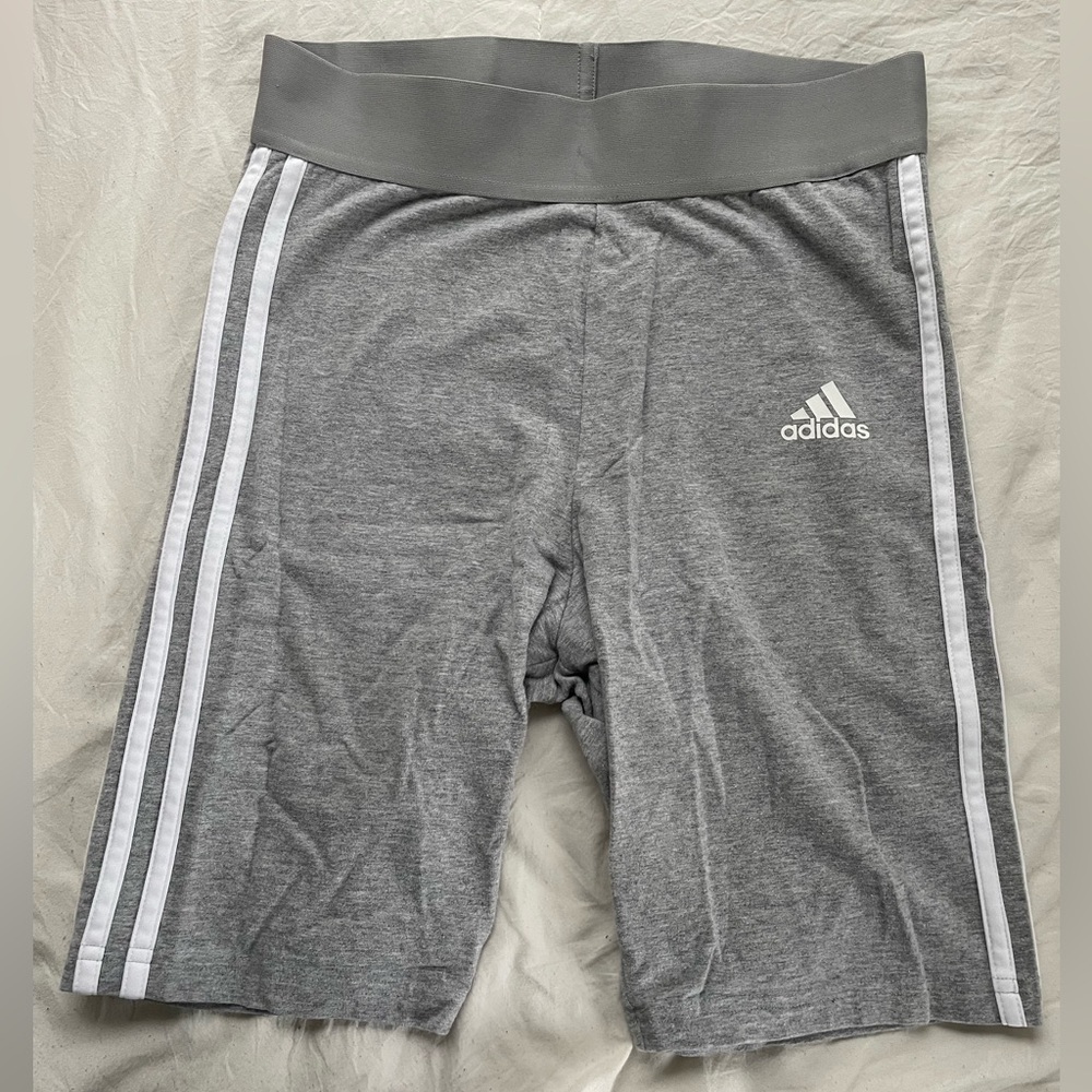 Adidas Gray Biker Shorts